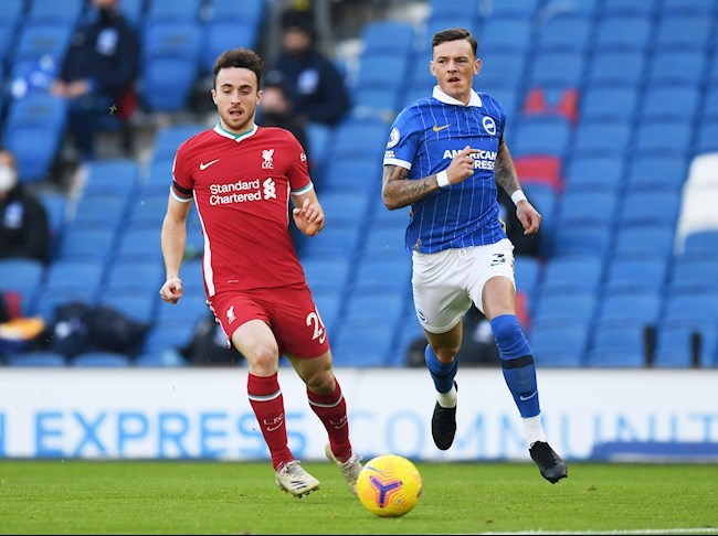 Xem video bàn thắng Brighton 1-1 Liverpool