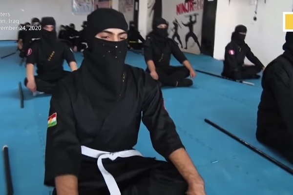 Bên trong trường huấn luyện ninja ở Iraq