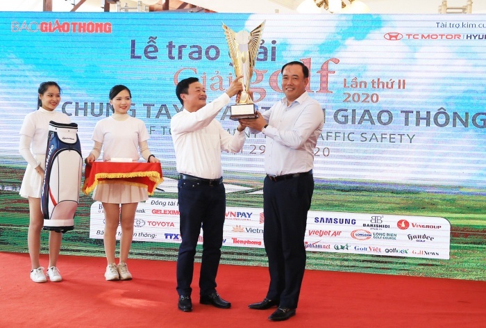 Golfer Hoàng Quân vô địch Giải golf Chung tay vì ATGT 2020