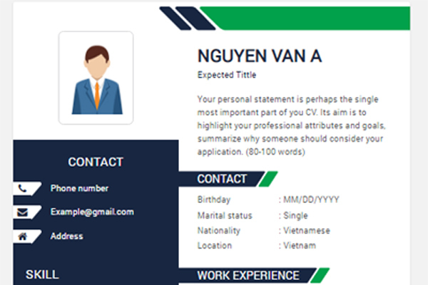 Lưu ý về màu sắc trong thiết kế CV