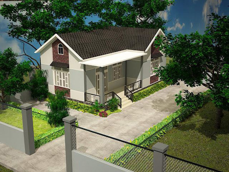 Xây nhà ven đô sang, xịn, tiện nghi chỉ vài trăm triệu