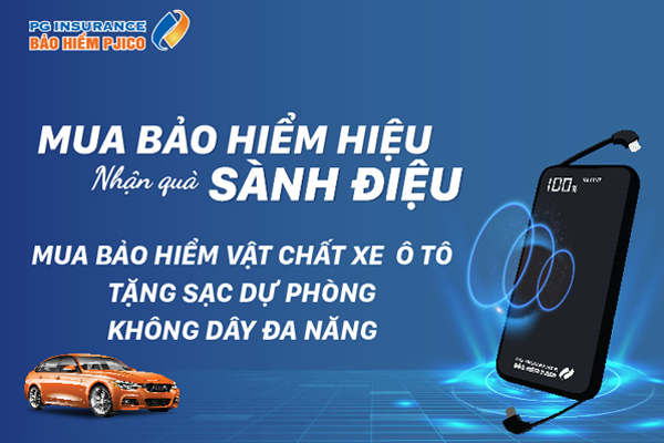 PJICO tặng quà khách hàng mua bảo hiểm xe ô tô