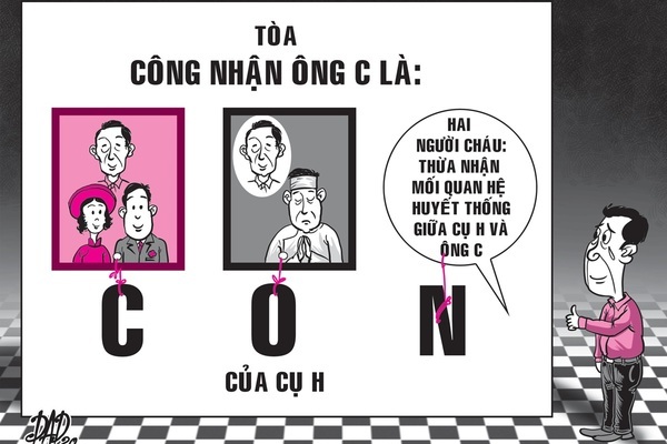 Xin truy nhận cha từ tấm ảnh chịu tang người quá cố