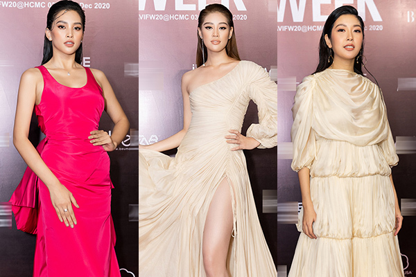 Dàn Hoa hậu, Á hậu đình đám 'đọ sắc' trên thảm đỏ show Công Trí