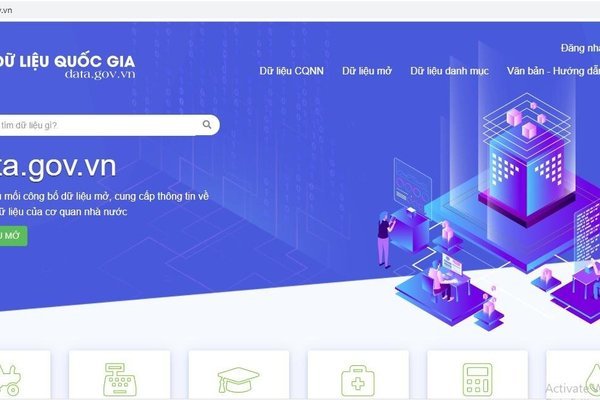 Thống kê của Bộ TT và TT: Đã có trên 10.000 bộ dữ liệu trên cổng data.gov.vn