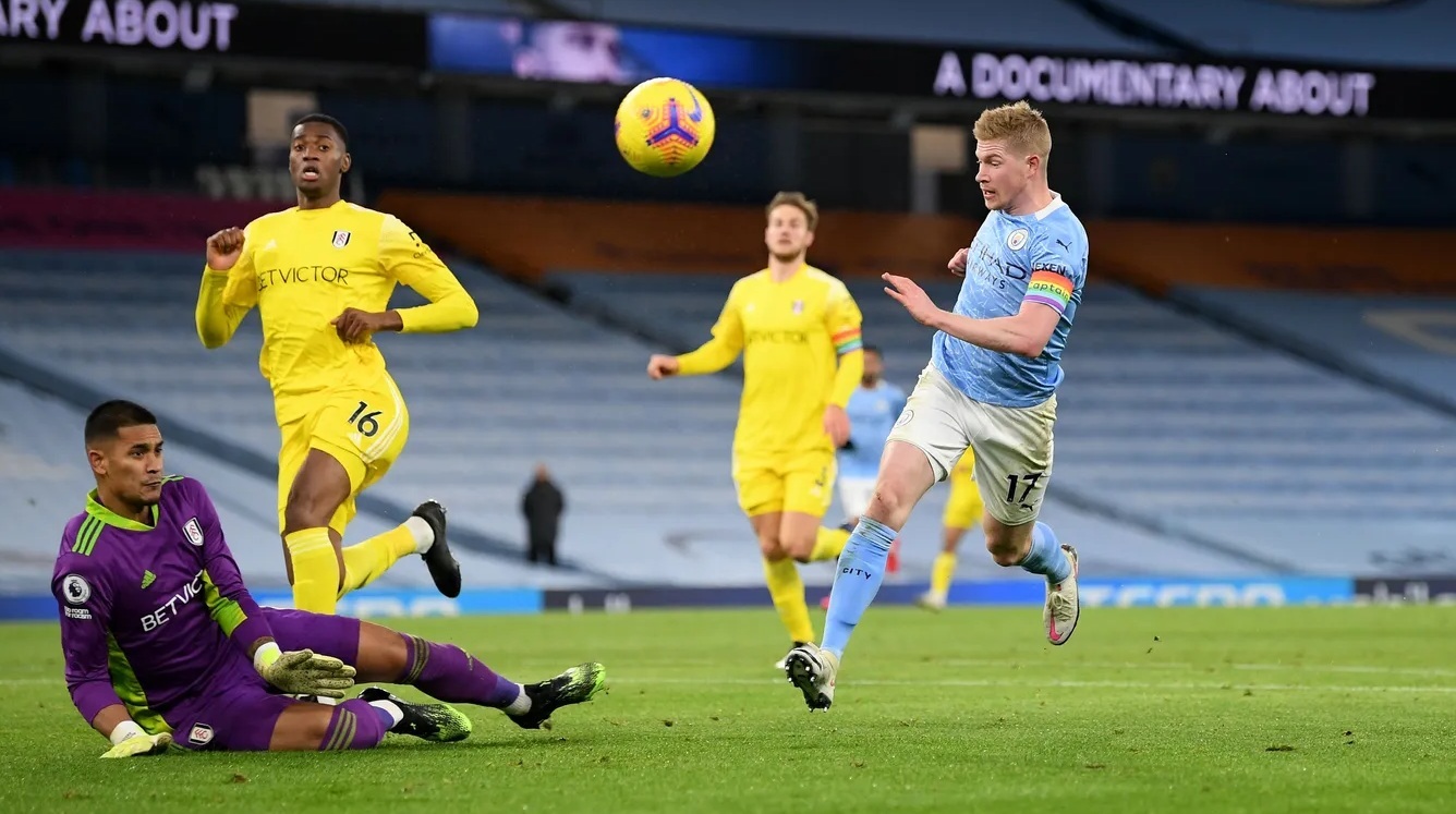 Xem video bàn thắng Man City 2-0 Fulham