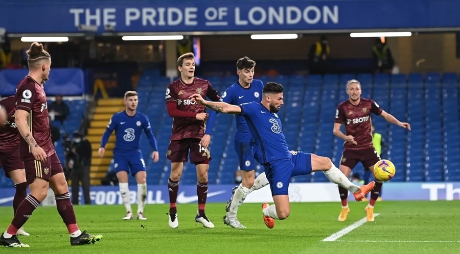 Xem video bàn thắng Chelsea 3-1 Leeds Utd