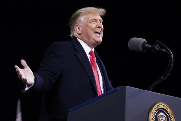 Ông Trump gặp hàng nghìn người ủng hộ, khẳng định chiến thắng ở Georgia