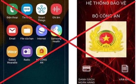 Cảnh báo phần mềm gián điệp giả mạo Bộ Công an lừa hàng trăm tỷ