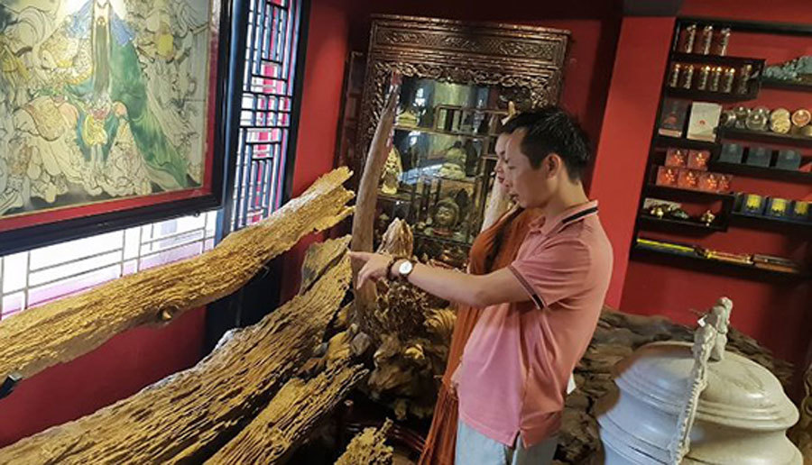 Bộ sưu tập gỗ trầm hương độc nhất vô nhị ở Việt Nam