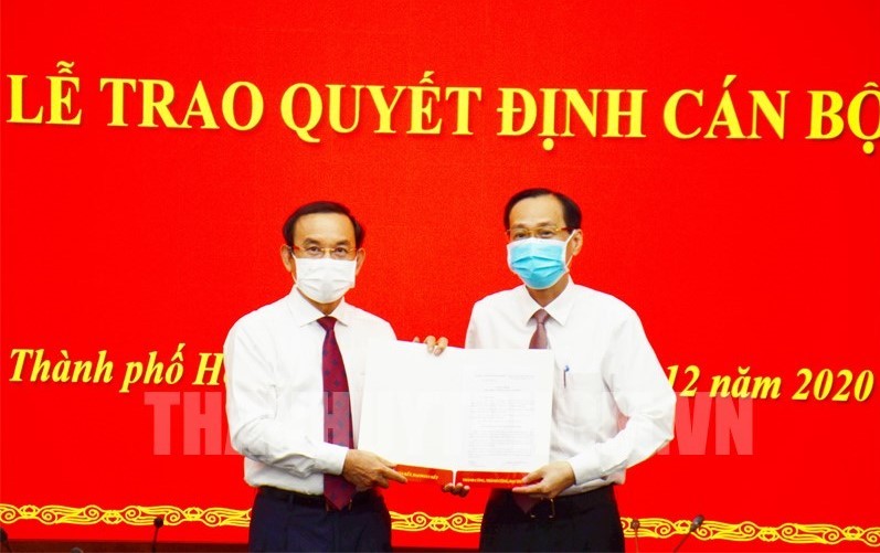 Ông Lê Thanh Liêm làm Trưởng ban Nội chính Thành ủy