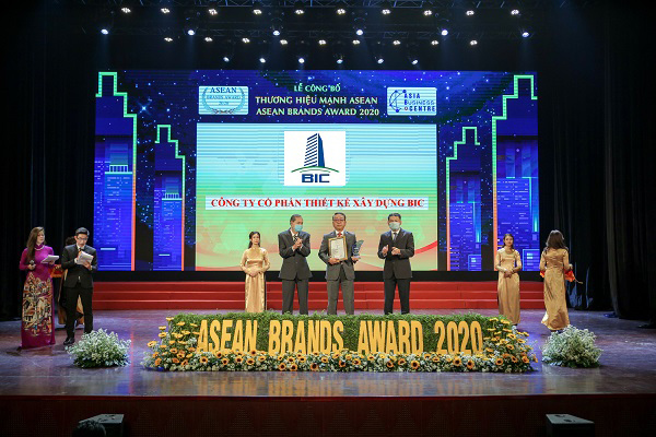 Thiết kế xây dựng BIC vào top 10 Thương hiệu mạnh ASEAN 2020