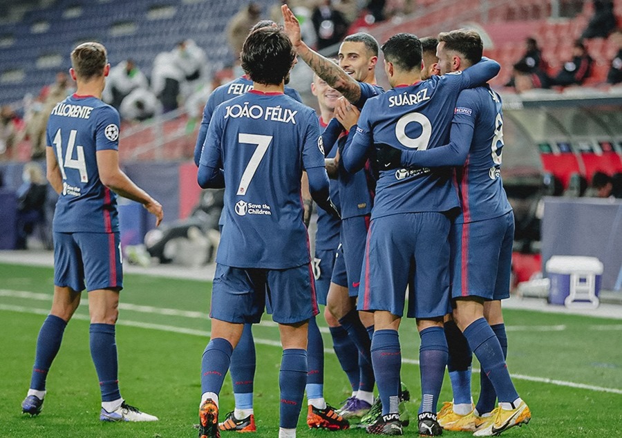 Atletico Madrid giành quyền vào vòng 1/8 Cúp C1