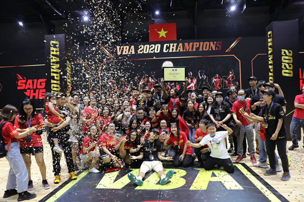Saigon Heat wins second 2020VBA championship