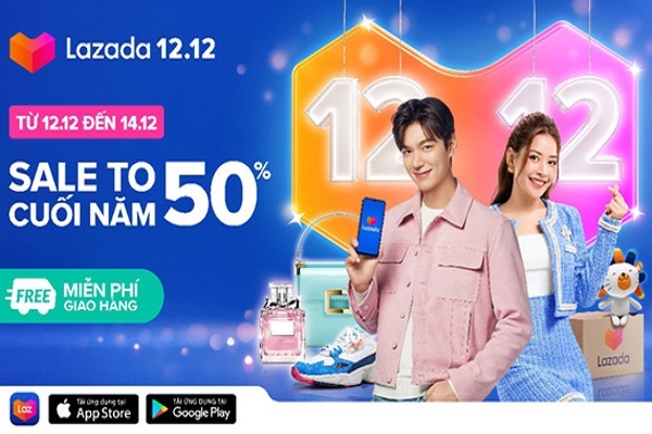 12 điểm nhấn của Lễ hội mua sắm 12.12 trên Lazada