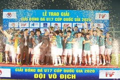 PVF đăng quang giải U17 cúp Quốc gia 2020