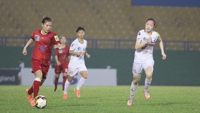 Vòng 14 giải nữ VĐQG: Đáng khen Sơn La, 2 đội Hà Nội cùng thua