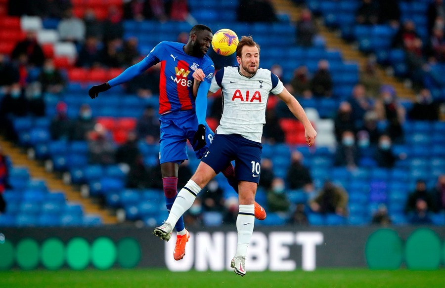 Xem video bàn thắng Crystal Palace 1-1 Tottenham
