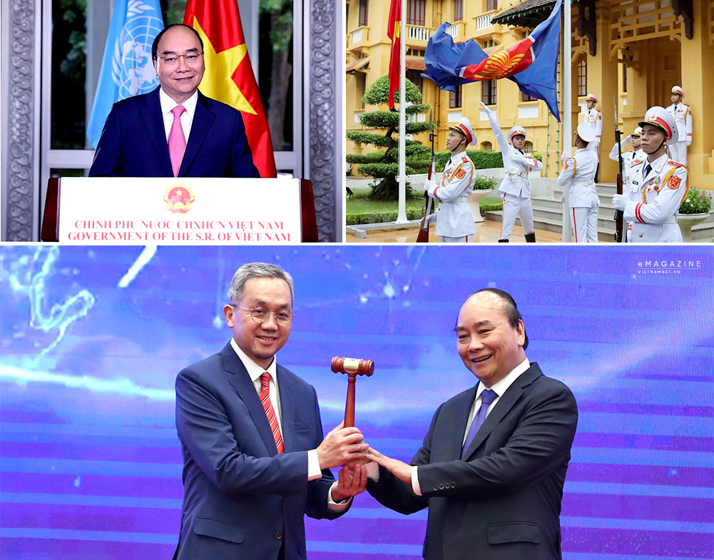 ASEAN,Liên hợp quốc,Nguyễn Xuân Phúc,Thủ tướng Nguyễn Xuân Phúc,Nguyễn Phú Trọng,Tổng Bí thư,Chủ tịch nước Nguyễn Phú Trọng