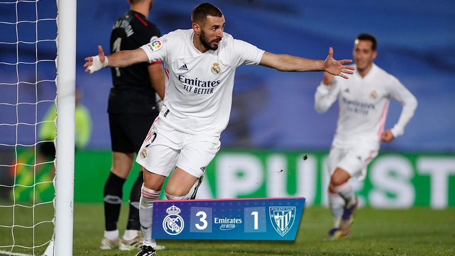 Benzema sáng rực, Real Madrid cho Barca 