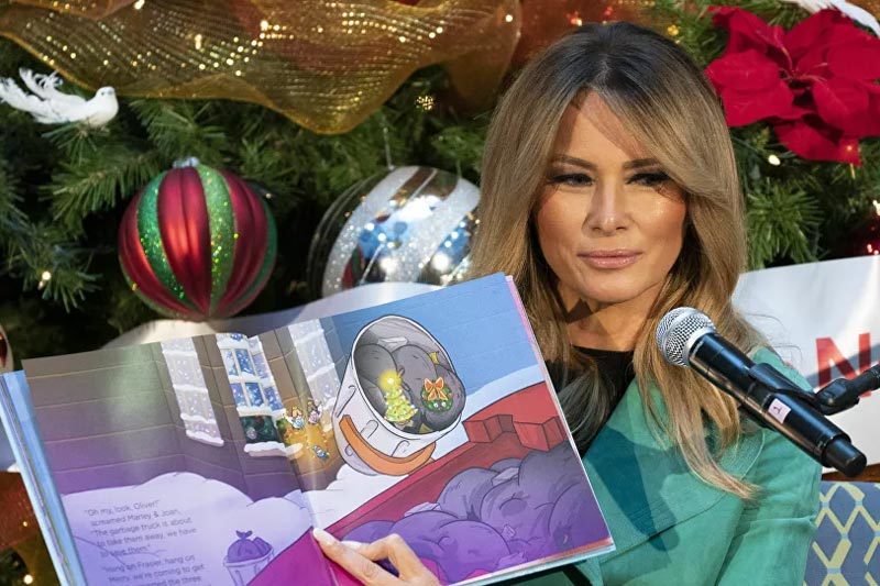 Động thái gây tranh cãi của bà Trump khi đến thăm viện nhi