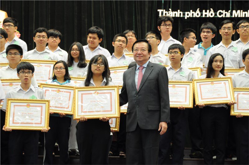 TP.HCM: Đề xuất tăng mức thưởng học sinh đạt giải quốc tế gấp 20 lần