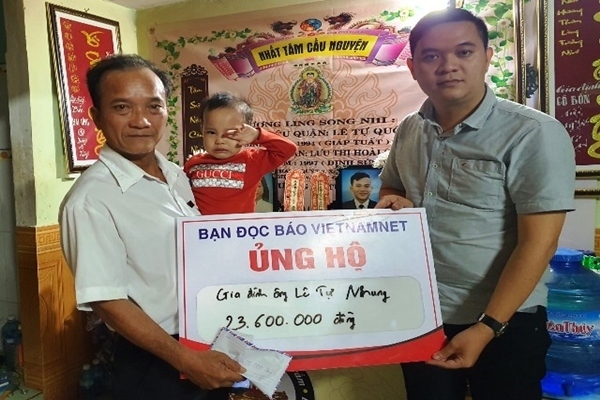 Bạn đọc báo VietNamNet ủng hộ gần 24 triệu đồng cho bé Lê Lưu Thanh Trúc