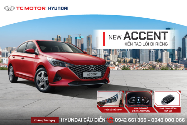 Hyundai Accent hấp dẫn hơn với phiên bản thể thao mới