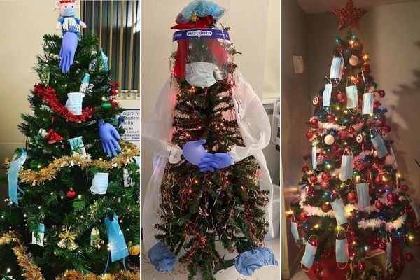 Những cây thông Noel ‘độc nhất vô nhị’ giữa mùa dịch Covid-19