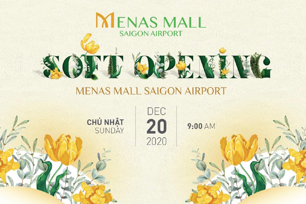 Menas Mall Saigon Airport mở cửa đón khách trở lại