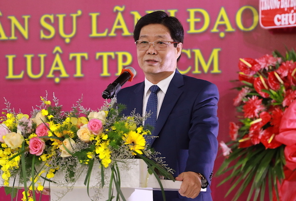 PGS.TS Trần Hoàng Hải làm quyền hiệu trưởng Trường ĐH Luật TP.HCM