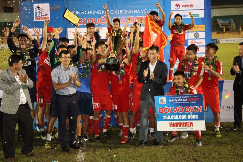 Viettel vô địch giải U21 Quốc gia 2020