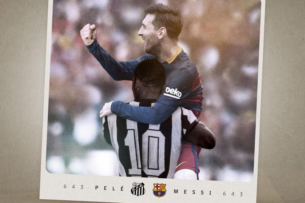 Messi cân bằng kỷ lục của 