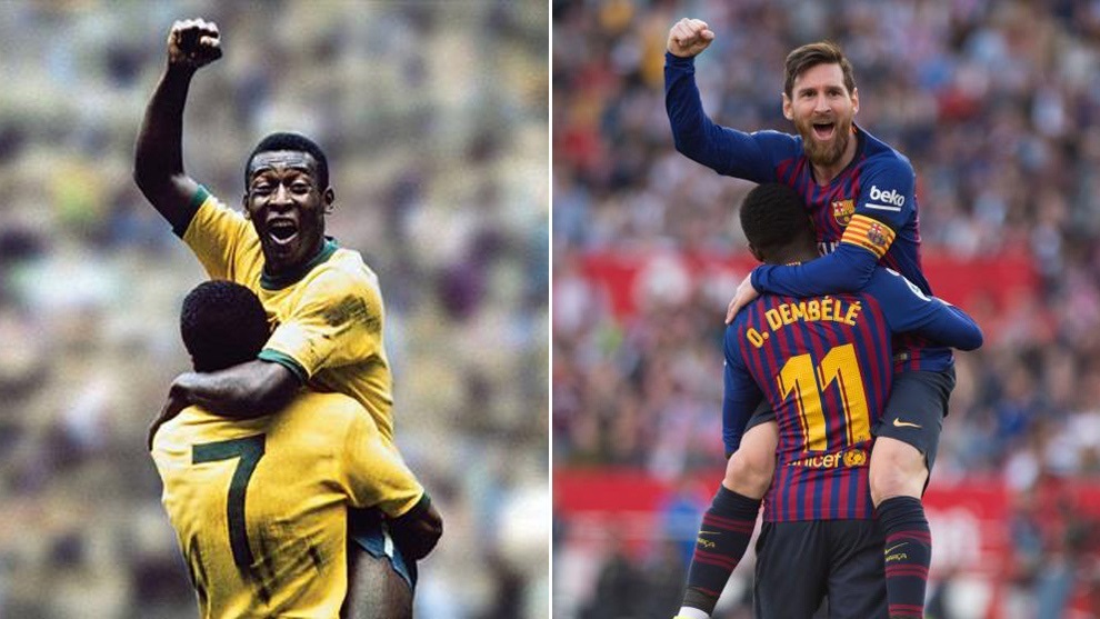 Vua bóng đá Pele lên tiếng khi Messi sánh ngang kỷ lục