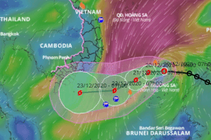 Áp thấp nhiệt đới vào Biển Đông, nguy cơ hình thành bão giật cấp 11