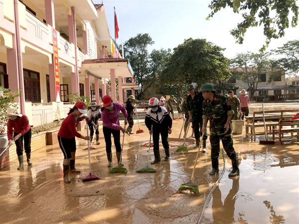 Schools in central region try to overcome difficulties after devastating floods