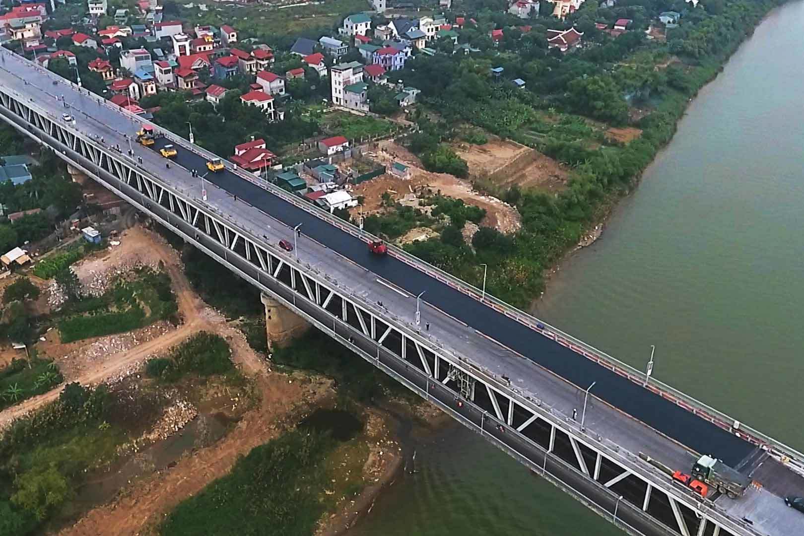 Ngày mai thông xe cầu Thăng Long