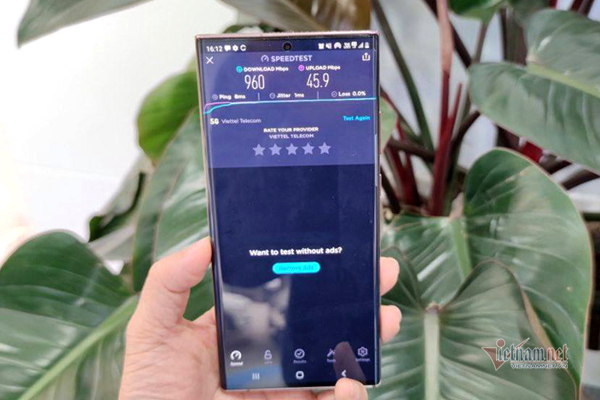 Smartphone Samsung đã có thể kết nối 5G tại Việt Nam