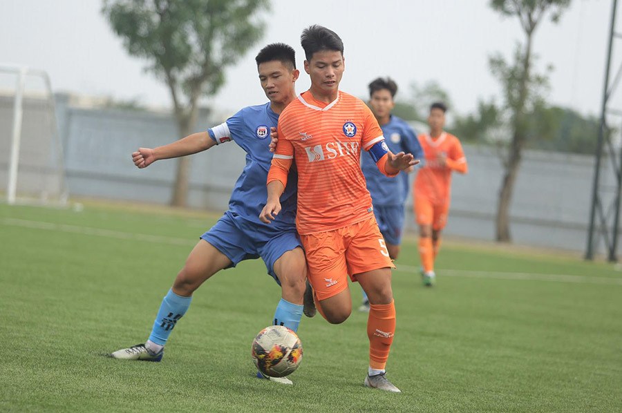 Viettel và SHB.Đà Nẵng vào bán kết giải U15 cúp QG