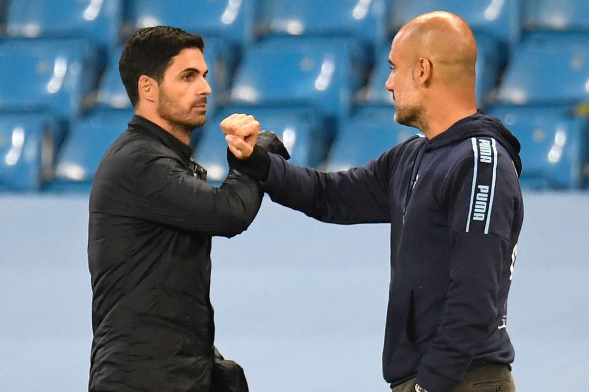 Hủy diệt Arsenal, Pep Guardiola lo… khiến Mikel Arteta ‘bay ghế’