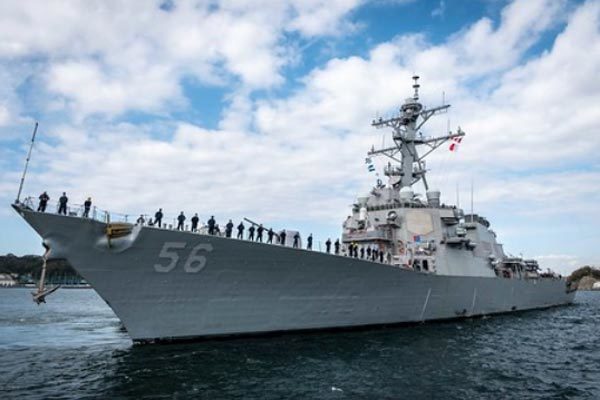 Mỹ liên tiếp điều tàu chiến đến Biển Đông