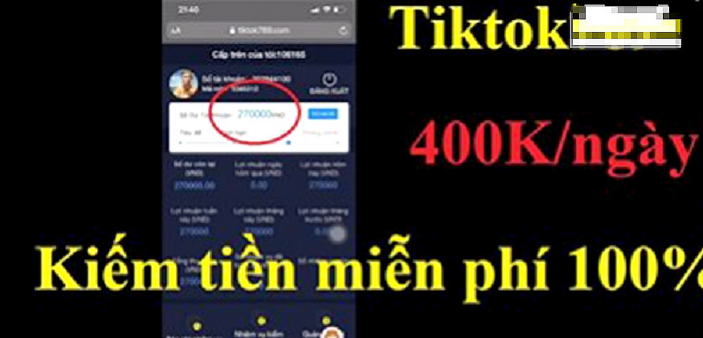 Sự thật trò ngồi nhà nhấn 1 'like' nhận 3.000 đồng