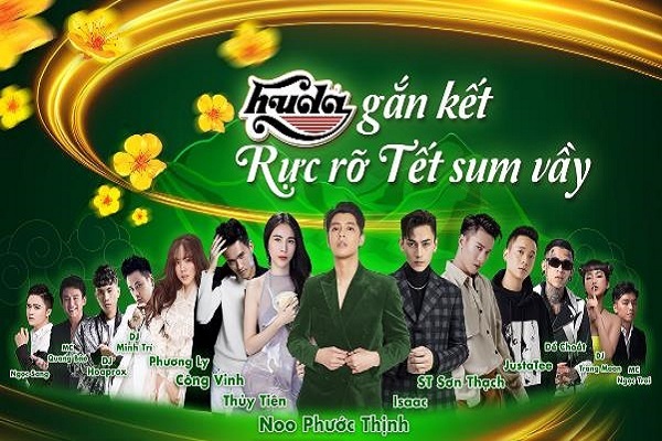 Huda cùng dàn sao Việt mang ‘Tết gắn kết’ về với miền Trung