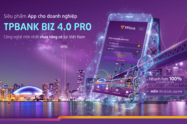 Siêu tiện ích với TPBank eBank Biz phiên bản mới