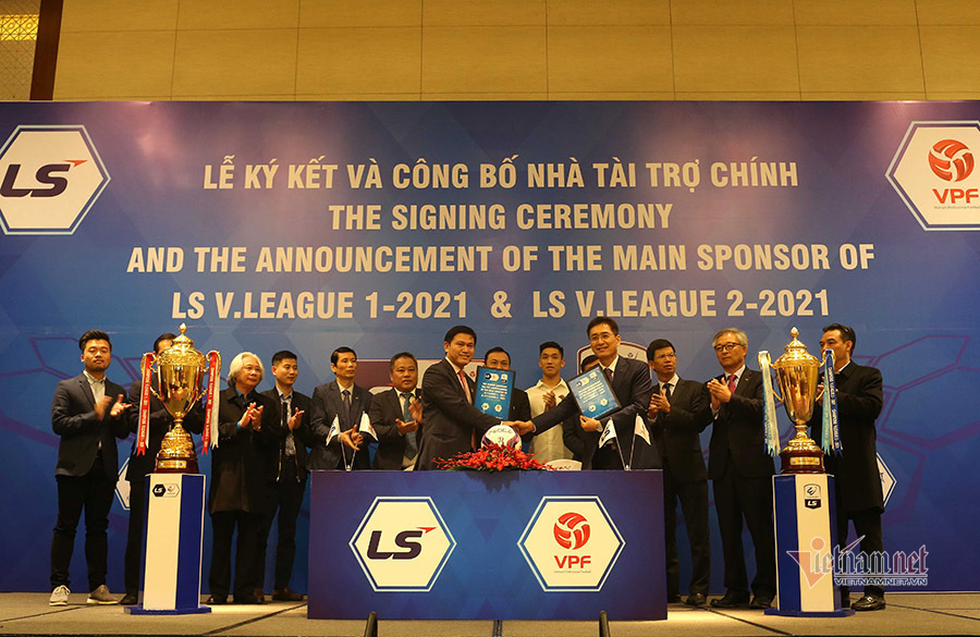 Đối tác Hàn Quốc gắn bó thêm 3 năm với V-League
