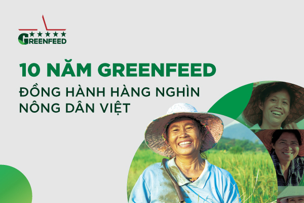10 năm, GreenFeed đồng hành hàng nghìn nông dân Việt Nam