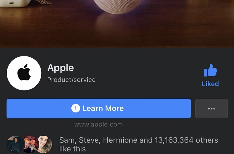 Cuộc chiến Facebook – Apple leo thang: Facebook xóa ‘tick xanh’ trên fanpage Apple?