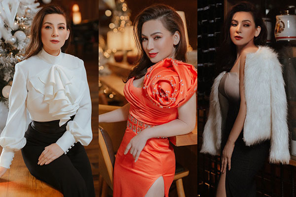 Phi Nhung sang trọng với váy bó sát, xẻ cao