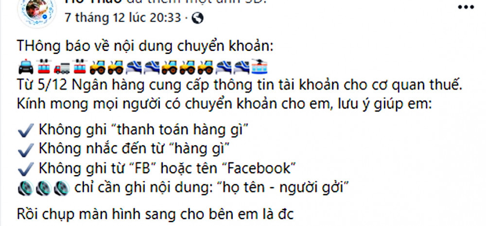 Chiêu trò né thuế của giới kinh doanh online