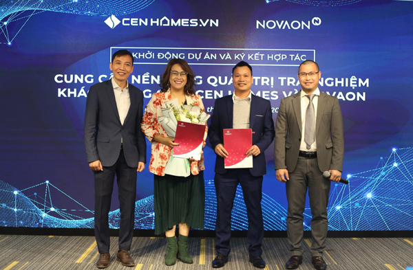 Novaon nâng cao trải nghiệm cho khách hàng trực tuyến Cen Homes